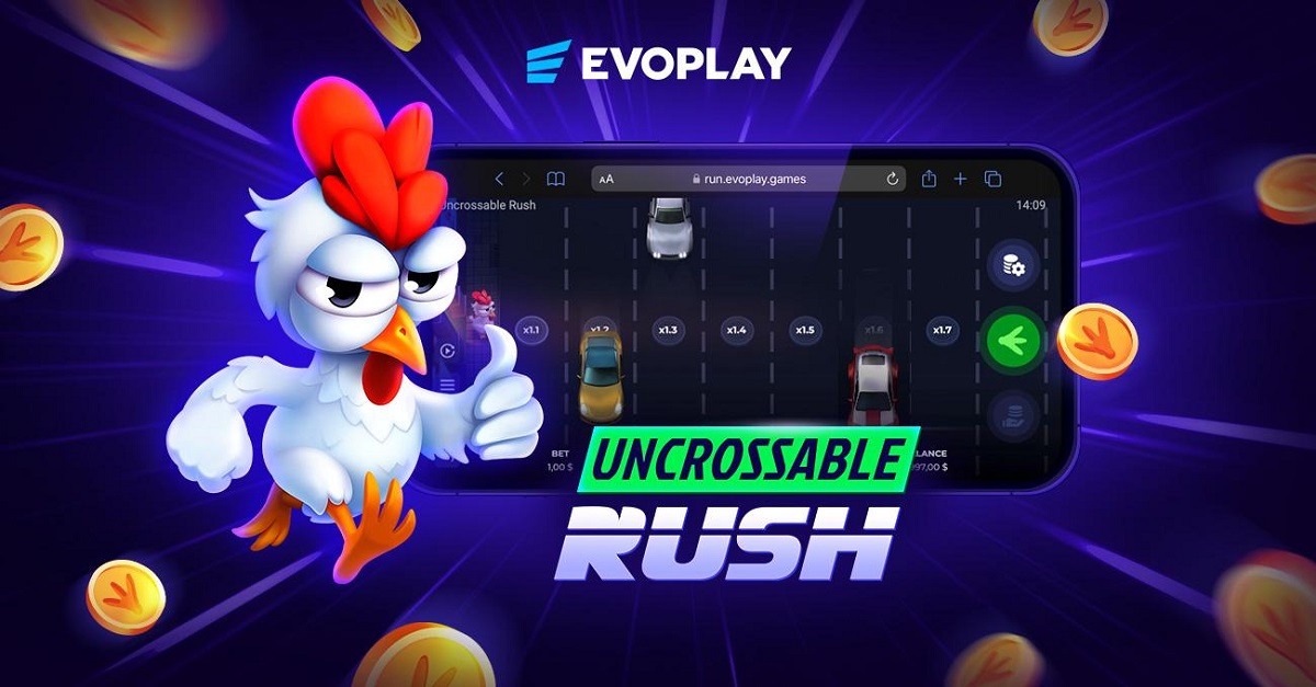 Uncrossable Rush Slot von Evoplay – Hero Banner